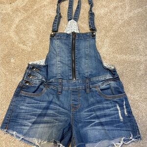 Dollhouse Blue Denim Overalls